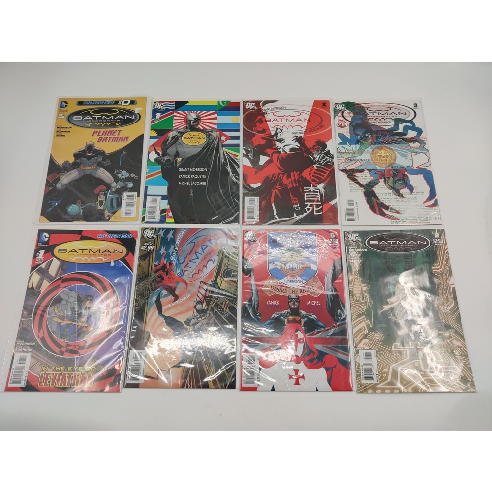 Batman Incorporated (2012) 0-1, 1-5, 8 New 52 Comic Lot DC Comics Grant Morrison